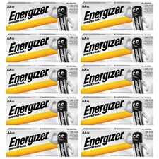 10x Energizer AA Industrial Batteries - Pack of 10 (100x Batteries in total)