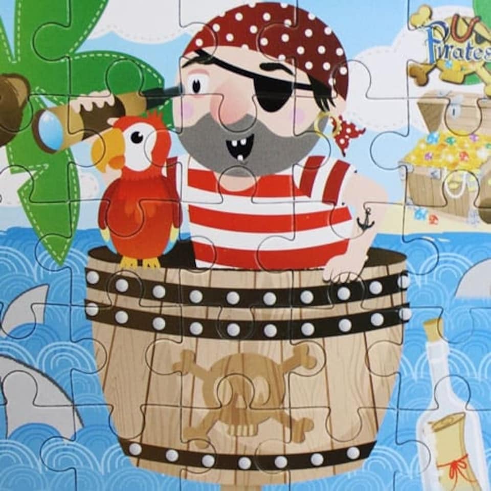 image 1 of Assorted Pirate Jigsaw Puzzle