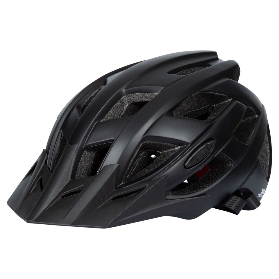 image 1 of Trespass Adults Zrpokit Cycle Helmet | Black | Black X | M | 1