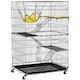 image 1 of Yaheetech 123 cm Tall Rolling Cat Cage on Wheels