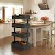 image 8 of Outsunny Raised Garden Bed Wooden Plant Stand Grey Grey