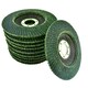 image 3 of 80 Grit Zirconium Flap Disc Sanding Grinding Rust Removing 4-1/2" grinder 20pk