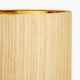 image 5 of 35cm Gold Slubbed Faux Silk Gold Lined Cylinder Lampshade for Table Lamps Gold
