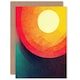image 1 of Bold Abstract Sunrise Birthday Card