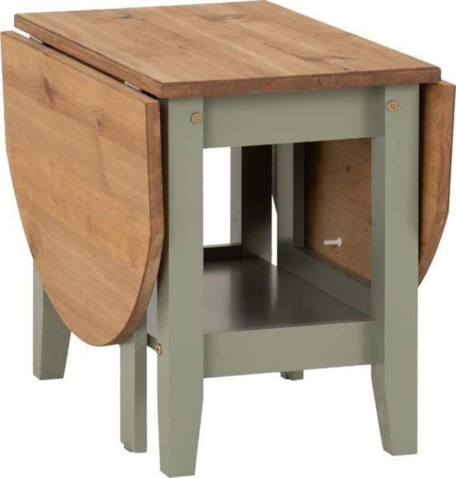 image 1 of Santos Drop Leaf Extending Coffee Table Green