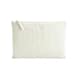 image 1 of Westford Mill Striped Organic Cotton Pouch - Grey - 11.5cm x 20cm Grey