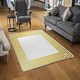 image 2 of Golden Greek Ornamental Frame (Rug) Gold | Medium: 80x150cm