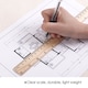 image 3 of 30cm Wooden Ruler (12" Rule)
