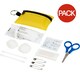 image 1 of Valdemar Keyring First Aid Kit (Pack of 16) - Yellow - One Size
