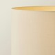 image 4 of ValueLights Morrigan Natural Shade Wood Tripod Floor Lamp Cream