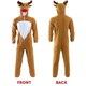 image 3 of Christmas Reindeer Onesie Brown | XL