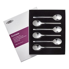 Stellar Rochester Polished Set Of 6 Teaspoons Gift Box Set