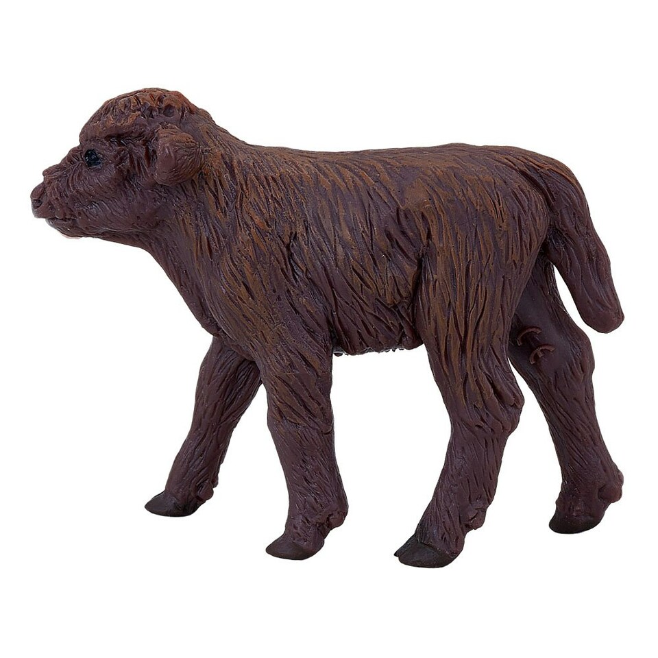 image 1 of MOJO Farmland Highland Calf Toy Figure (387202)