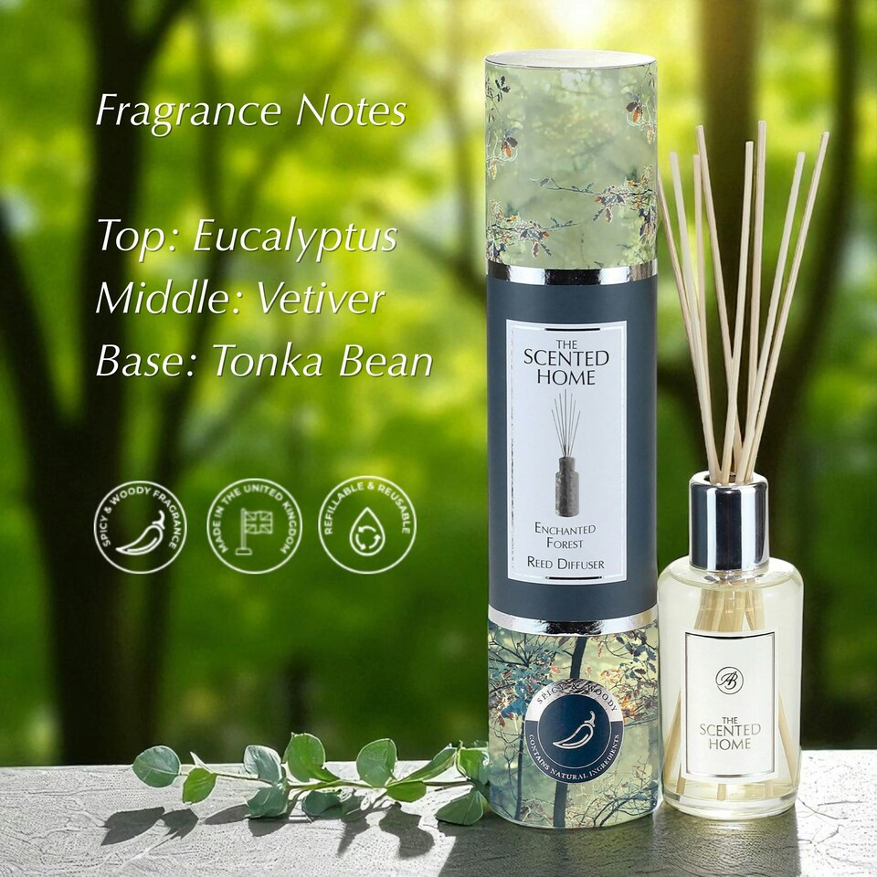 image 1 of Ashleigh & Burwood Enchanted Forest Reed Diffuser 150ml