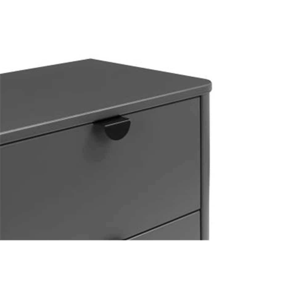 image 1 of Storm Grey Bedside Drawers - 2 Drawers