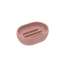 Cosmic Counter Soap Dish with Durable Resin for Bathroom, Pink