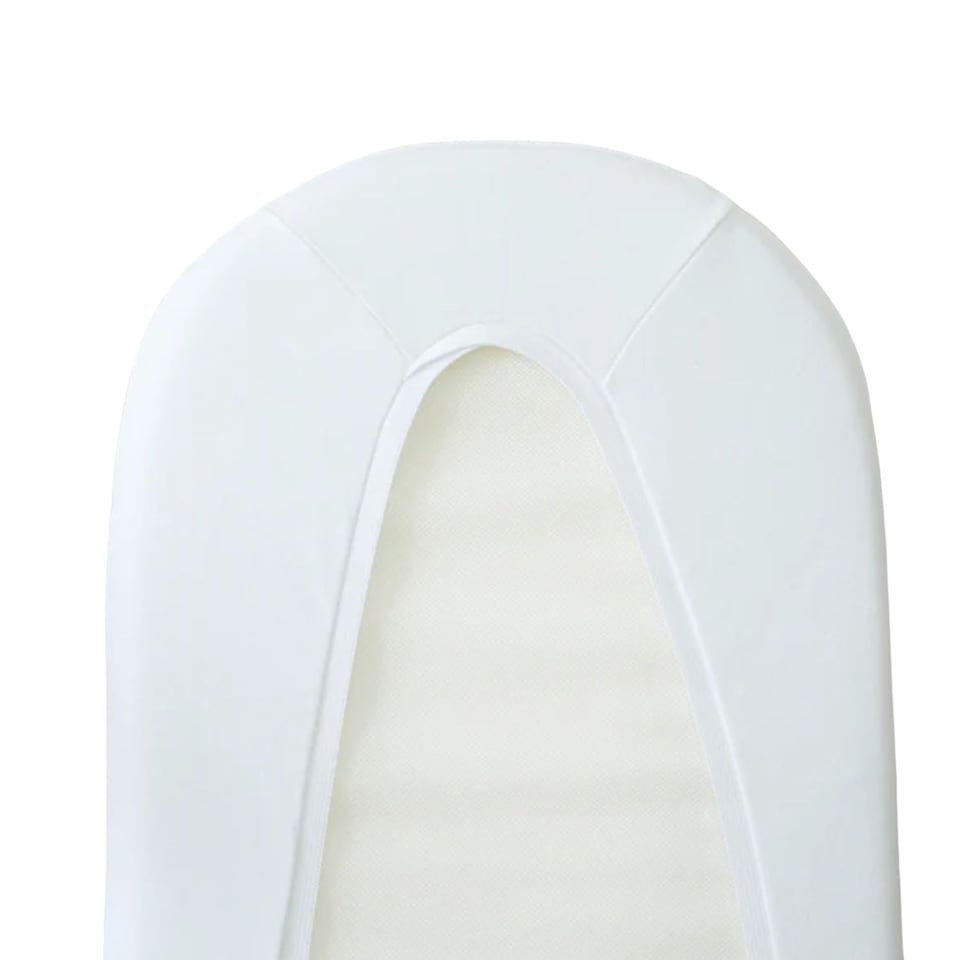 image 1 of Premium Cotton Fitted Sheet for Moses Basket 74 x 28cm