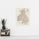 image 4 of 1900 British Isles Map Rand Mcnally Vintage Huge Wall Art Poster Print 24X32"