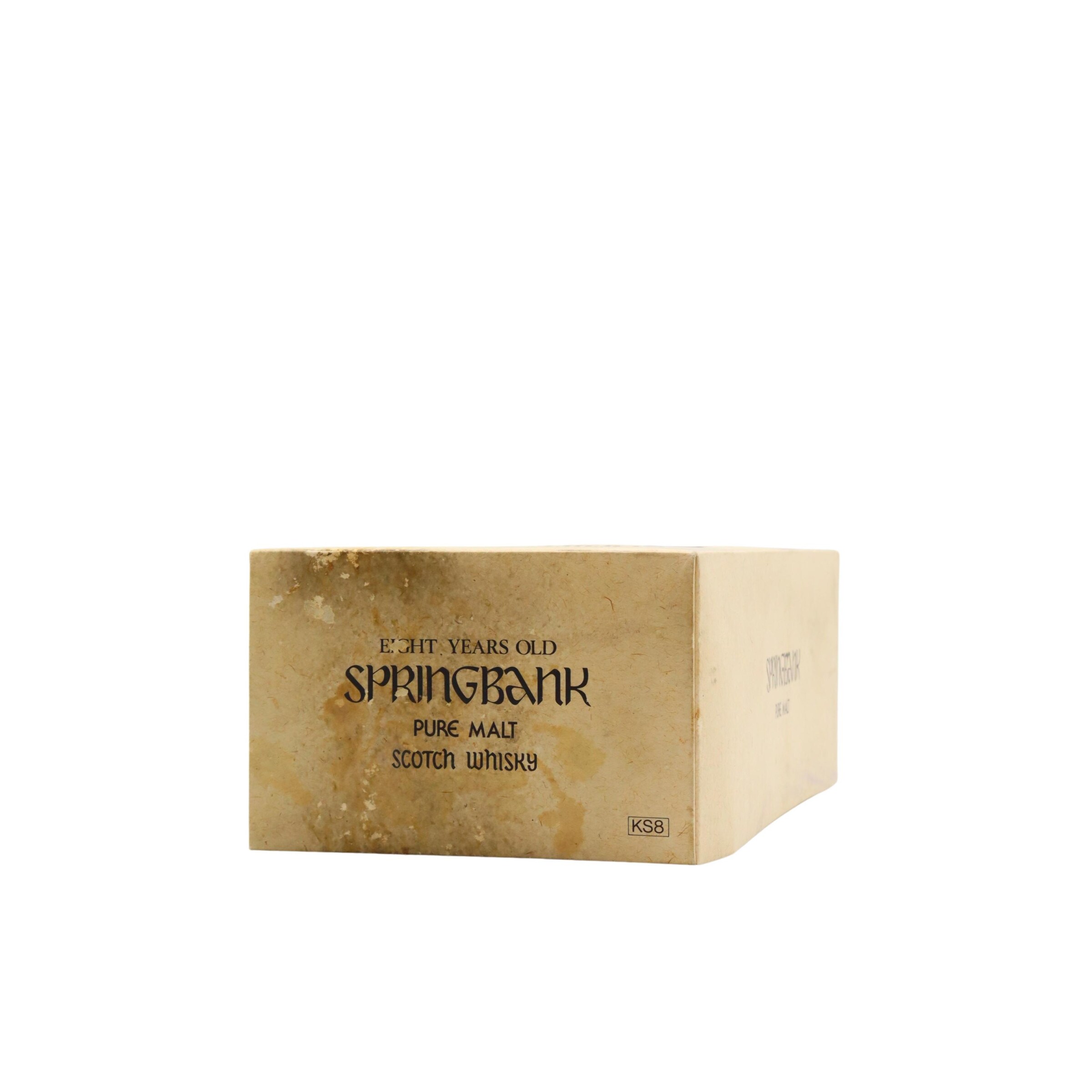 ウイスキー SPRINGBANK 8 Years Old 100% Pure Malt Springbank - Pure Malt Scotch 1976 8 year old Whisky (Old Bottling