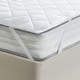 image 3 of OHS Pinsonic Soft Touch Anti-Allergy Mattress Topper Protector, King - White