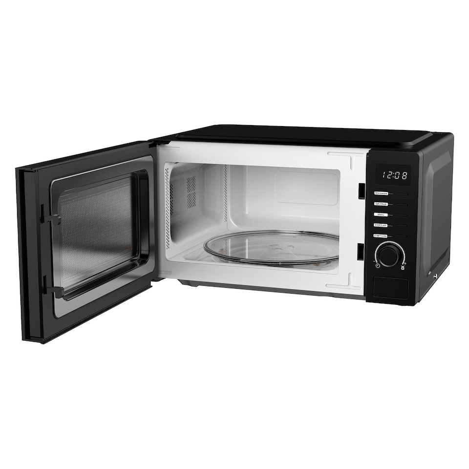 image 1 of 20L 700W Digital Microwave, 8 Functions, 5 Power Levels, Igenix IGMS02070B