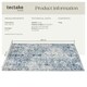 image 6 of Vintage Rug Amara - faded design, machine washable, short pile & non-slip underside Blue | 230 x 160 cm