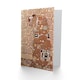 image 2 of Gustav Klimt Painting Fulfilment Lovers Embrace Greeting Card