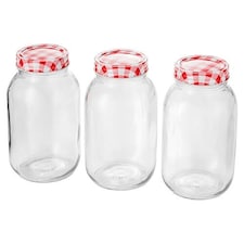 Judge 1 Litre Set Of 3 Preserving Jars