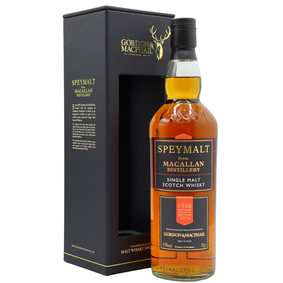 The Macallan Speymalt Single Malt Scotch 1988 28 year old Whisky