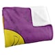 image 3 of Looney Tunes Character Collage Tweety Blanket | Multi | Multicoloured | One Size | 1