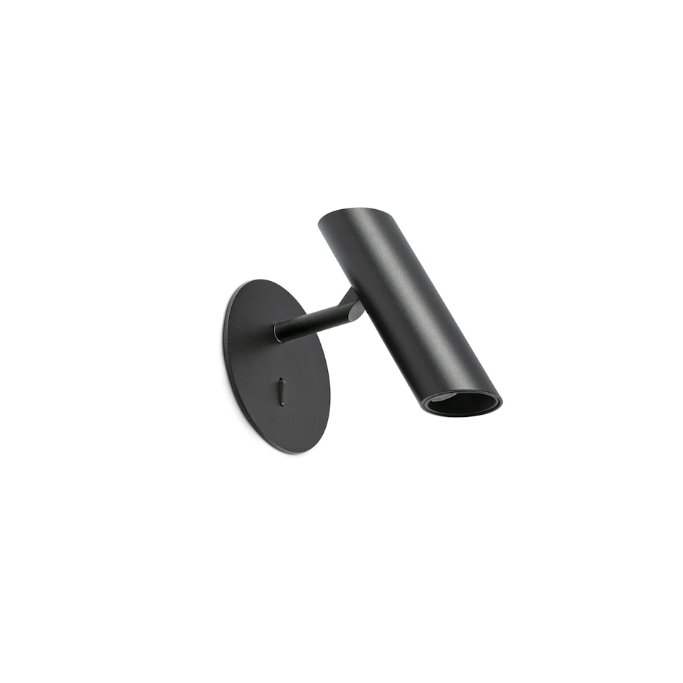 Leo Reading Wall Light Matt Black 2700K