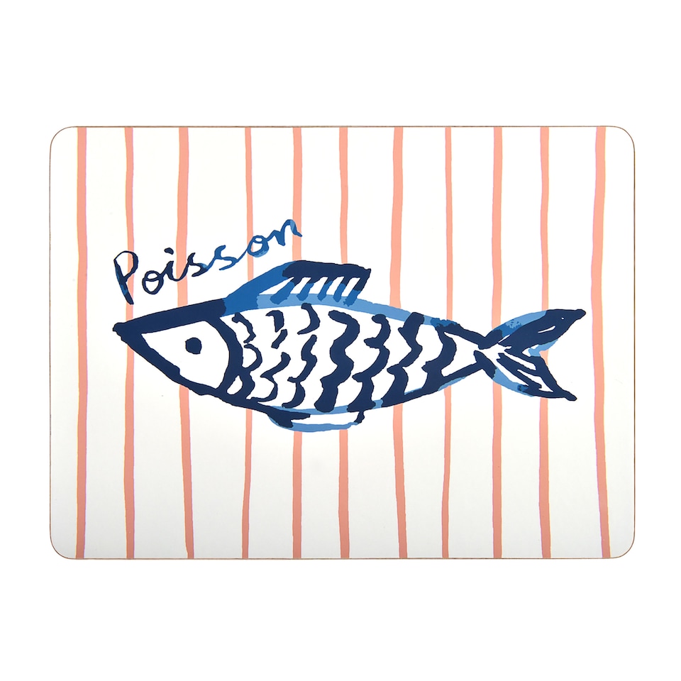 image 1 of Ulster Weavers Catch of the Day Placemat - 4 Pack Multi