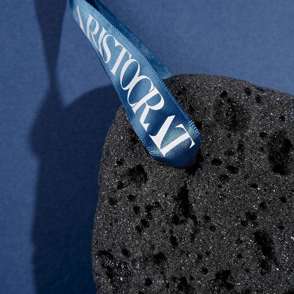 image 1 of Aristocrat Charcoal Bath & Shower Sponge | Black