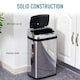 image 10 of HOMCOM 30L Automatic Kitchen Bin with Lid and Infrared Motion Sensor Silver Silver