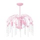 image 3 of Milagro Chandelier Laura 3XE14 Pink