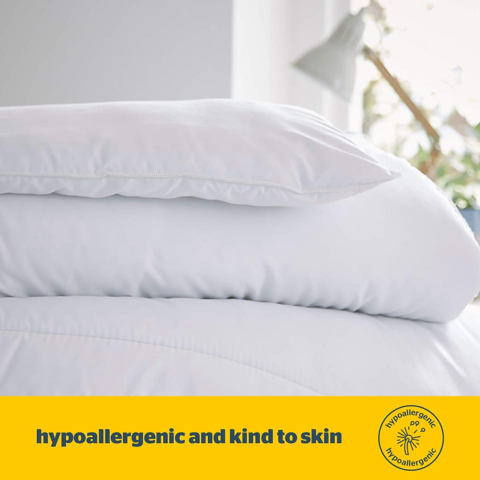 image 1 of Silentnight Cooler Summer Duvet - 4.5 Tog | White | SuperKing