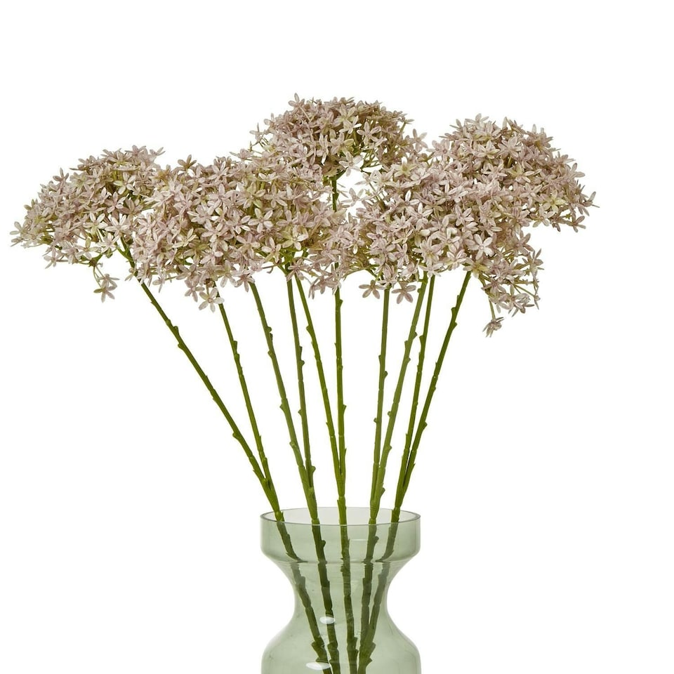 image 1 of Hill Interiors Hydrangea Artificial Flower - Lilac - One Size