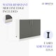 image 8 of JD Greta Adjustable Legs Kitchen Base Unit 300mm Storage Cabinet With Door Shelf 30cm - White Gloss With Worktop