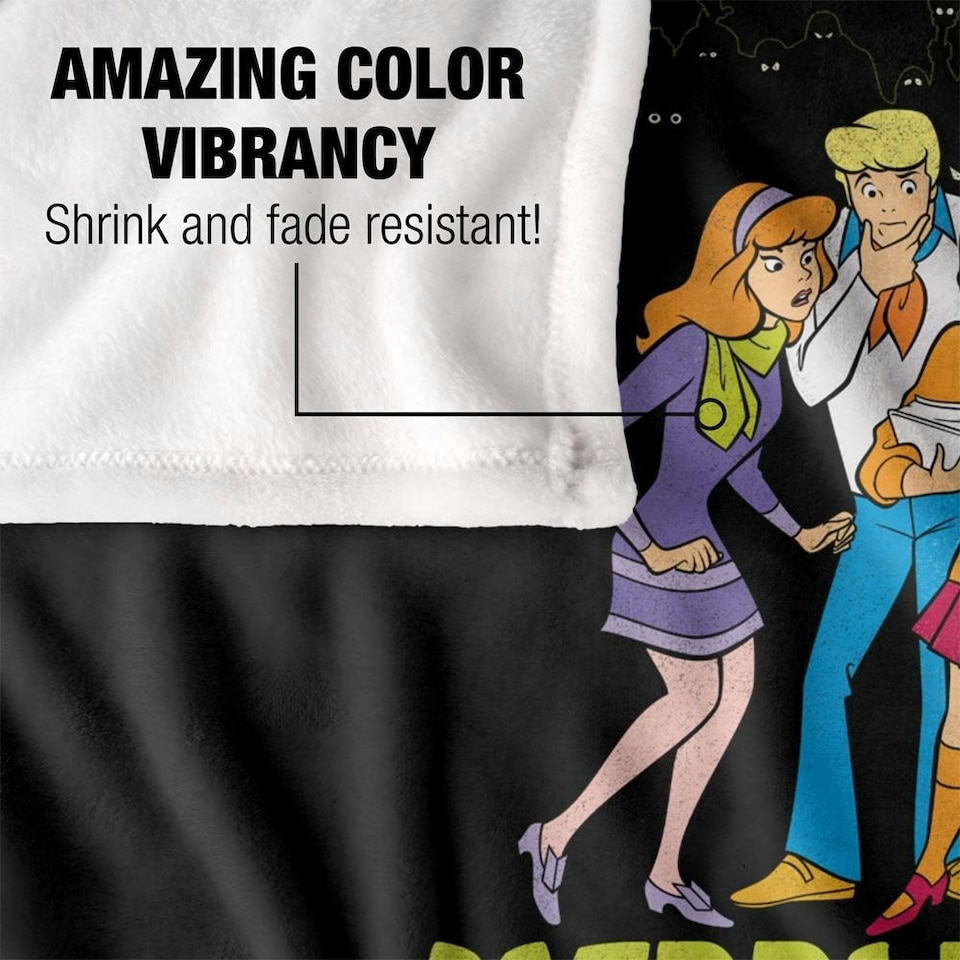image 1 of Scooby Doo Meddling Kids Blanket - Multicoloured - One Size