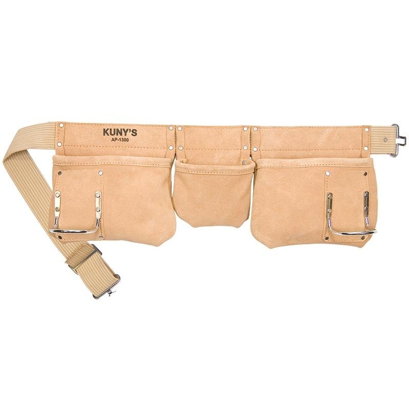 Kuny's Ap-1300 Carpenter's Apron 5 Pocket Suede Leather Multi Multi Colour One Size 1