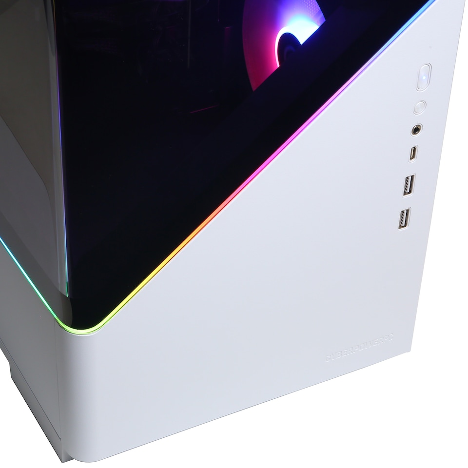 image 1 of CyberPowerPC Ryzen 7 9800X3D Nvidia RTX 5070 Ti 32GB RAM 1TB SSD Gaming PC