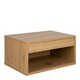 image 1 of Cholet Square Bedside Table with 1 Drawer in Oak