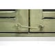 image 3 of Primrose 6in Country Window Glass Garden Mirror with Shutters