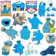 image 3 of Sesame Street Deluxe Cookie Monster Stickers (Pack of 50) - Multicoloured - One Size