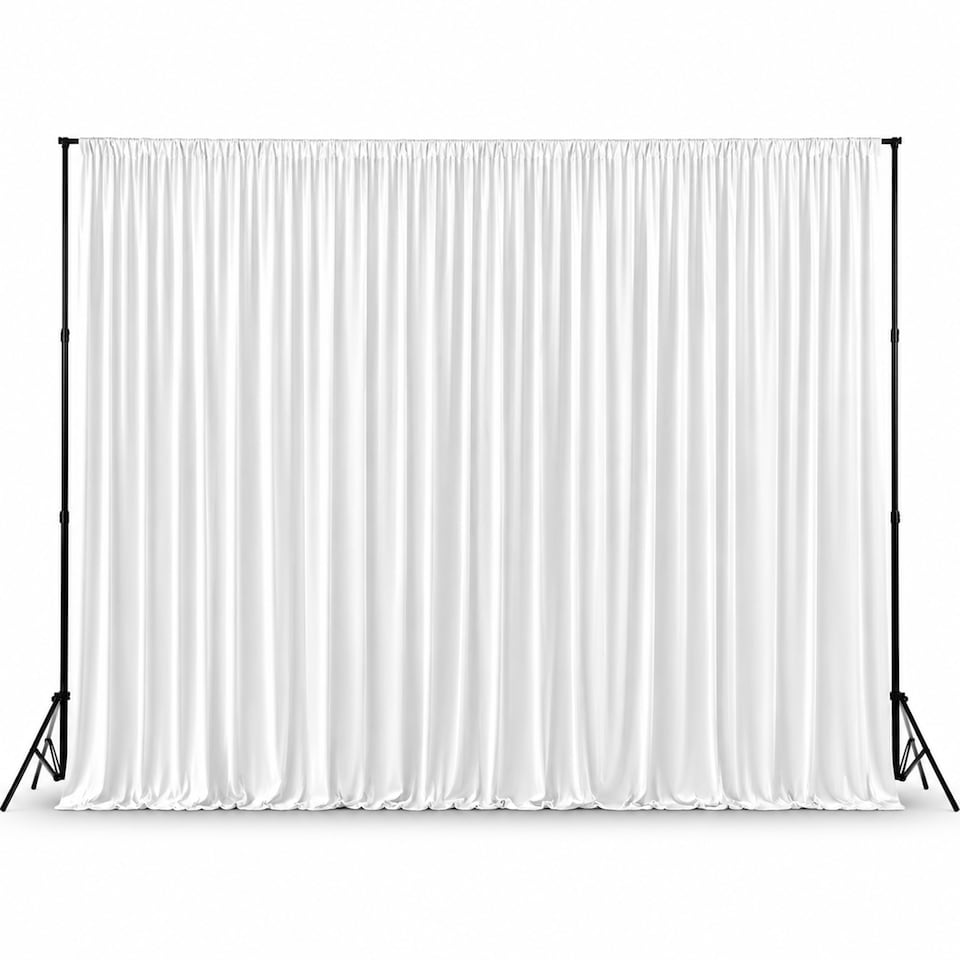 image 1 of 3x3m Spandex Backdrop Photography Background Drapes with Rod Pocket