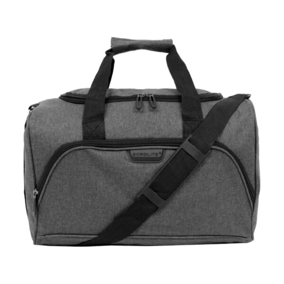 image 1 of Bordlite Multifunctional Under the Seat Shoulder Hand Luggage Holdall Bag - 40x20x25cm - Grey
