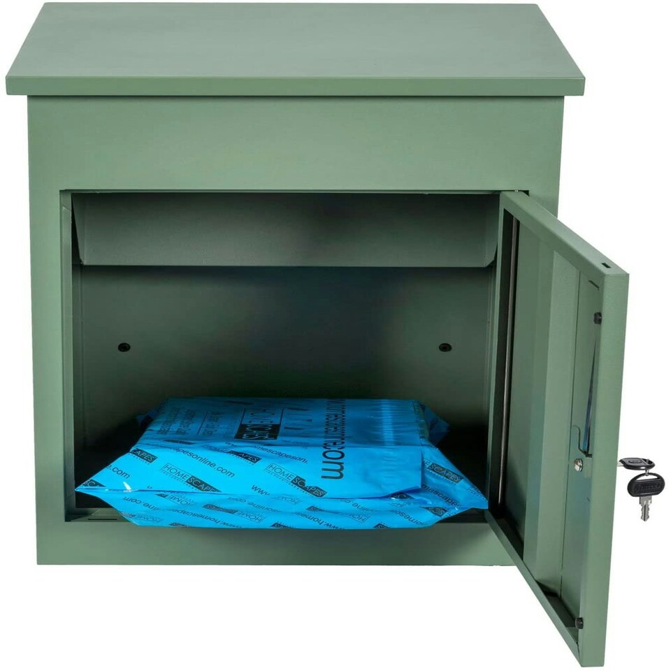 image 1 of SMART PARCEL BOX® Medium Front Access Green Green