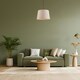 image 5 of Designer Taupe Beige Naturally Textured Linen Lamp Shade in Drum Shape Cream