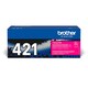 image 1 of Brother TN421 Magenta Toner Cartridge Pink | Brother TN421M Magenta Genuine Toner Cartridge