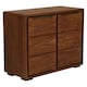 image 4 of Interiors by Premier Two Door Sheesham And Acacia Sideboard Brown